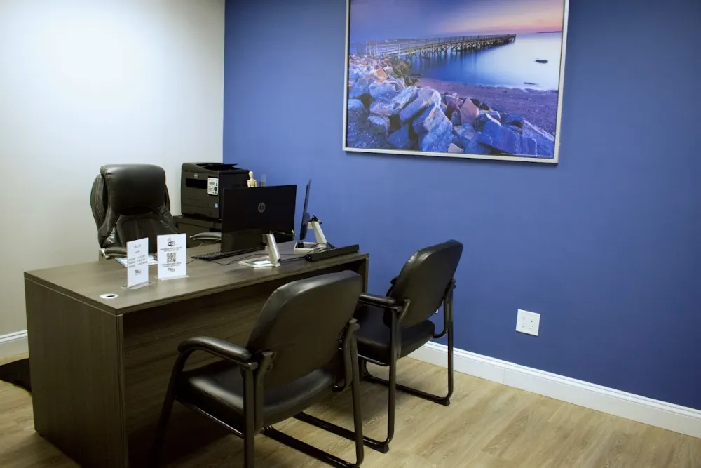 Private consultation office at TBS Tax Services